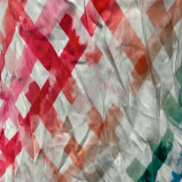 Chloe Kristyn Ombré Gingham Racerback Top NWT Size XS - Picture 2 of 7